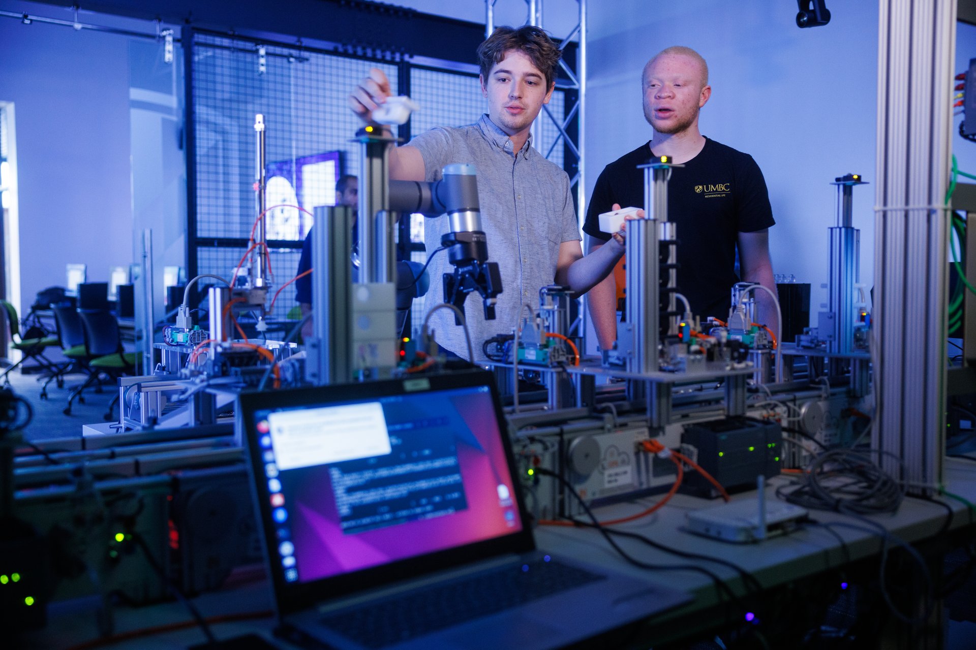 Cyberrange workspace and equipment